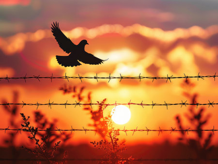 Historical reflection: International Day for Remembrance of the Slave Trade and its Abolition, victims of slavery, recognizing resilience of oppressed, a education on this dark chapter in history.の素材