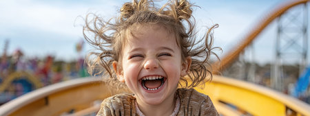 Pulse race: kids adrenaline rush, joy and intensity of youthful thrill-seeking, children experience the electrifying moments that define playful spirit and boundless imaginationの素材