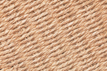 texture of woven paper fiber basket