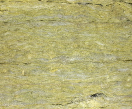 textured background from building material glass woolの写真素材