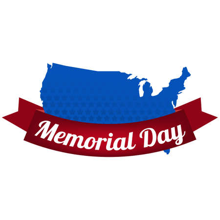 Illustration on Memorial Day.のイラスト素材