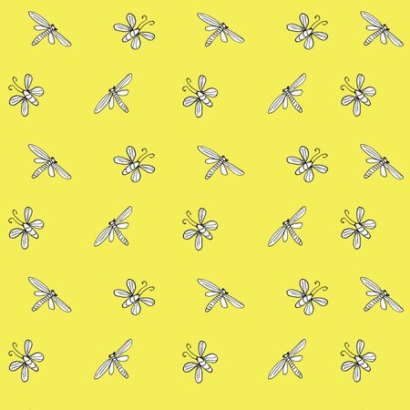 Pattern with natural motifs on a colored backgroundの写真素材