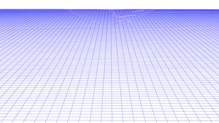 Vector 3D mesh. Background Lines.