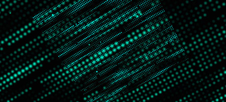 Abstract technology background. Big data. Futuristic background. 3d rendering
