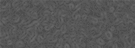 Contour illustration. Abstract topographic map background. Geography schemeの写真素材