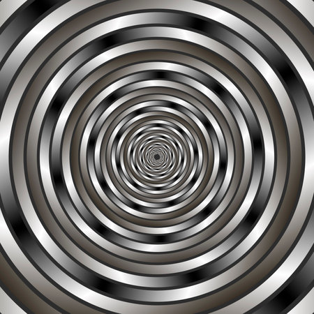 Wireframe, twisted tunnel. Abstract background swirling line. Vector illustration.のイラスト素材