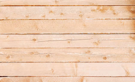 Wood horizontal plank light brown texture backgroundの写真素材