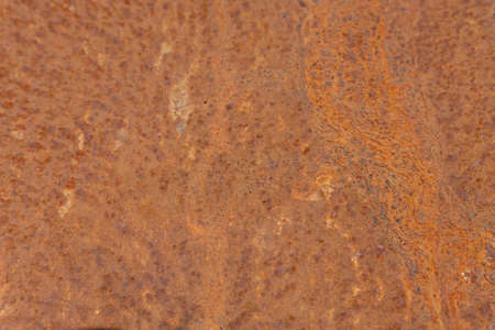 Rusty metal background. Old grunge iron texture. Selective focus, blurredの写真素材