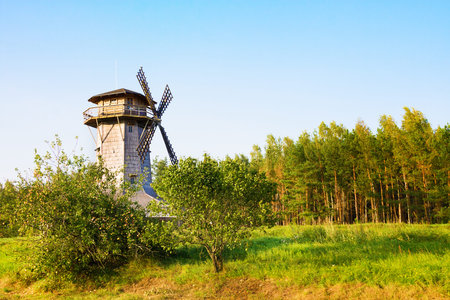 View of a windmill