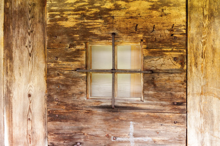 Small window of cabinの写真素材