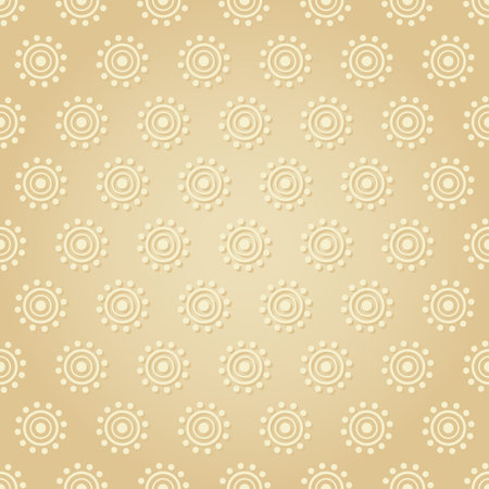 Seamless Ornate Pattern  Vector   Hand Drawn Vintage Textureのイラスト素材