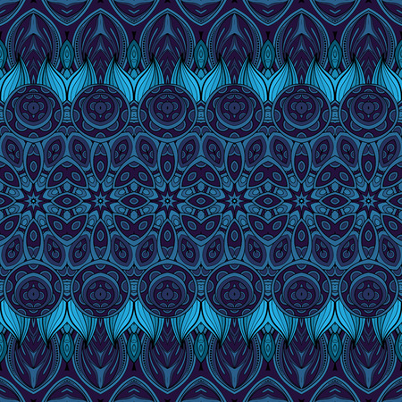 Seamless Ornate Pattern. Damask Texture, Vintage Styleのイラスト素材