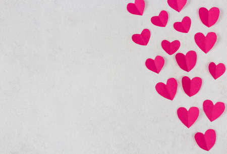 Postcard for design for Valentine's Day. celebration atmosphere.の写真素材