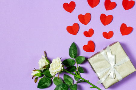 Festive mood for design, love, beautiful backgroundの写真素材