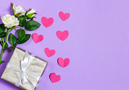 Festive mood for design, love, beautiful background