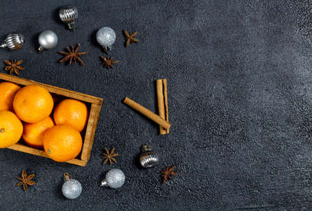 new year and christmas designの写真素材