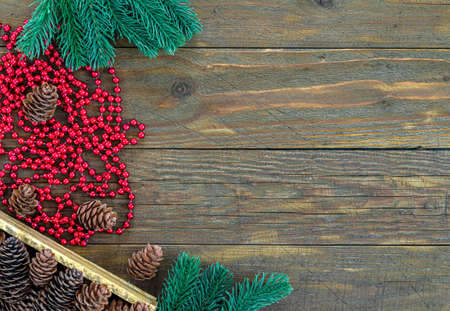 New Year, Christmas theme copy spaceの写真素材