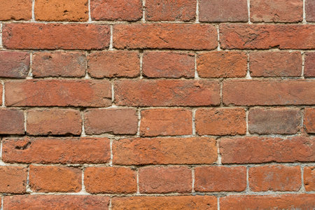 Background of old vintage brick wallの写真素材