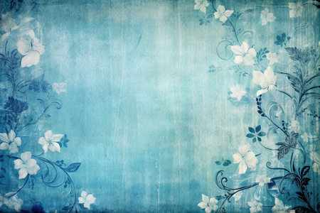 Pastel blue background for the design. Design of postcards, albums, notebooks. Generative AIの素材