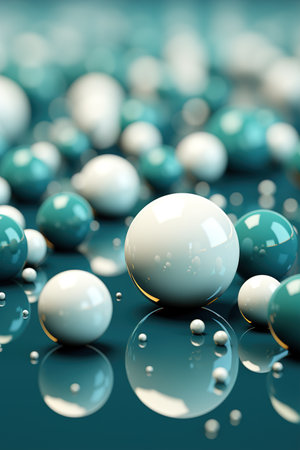 3D Balloon Background, Phone Background, Bannerの素材