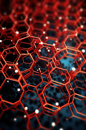 Abstract geometric background with 3d flying cubes. A modern abstract business template with 3d cubes. Wallpaper background for Phone, generative Alの素材