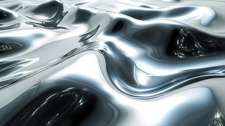 abstract background, liquid metal, Banner design, web design, Trend of 2024の素材