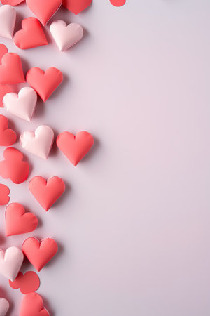 Hearts are Symbols of love for the designer of greeting Cards "Happy women", "Mothers", "Valentine's Day", "Birthday".の素材