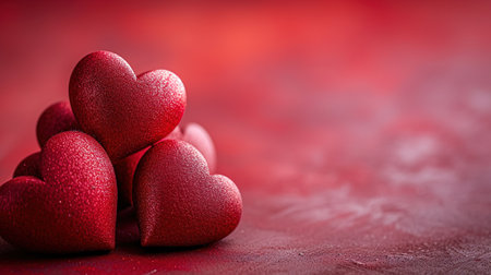 Hearts are Symbols of love for the designer of greeting Cards "Happy women", "Mothers", "Valentine's Day", "Birthday".の素材