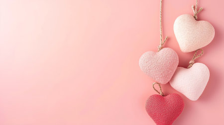 Hearts are Symbols of love for the designer of greeting Cards "Happy women", "Mothers", "Valentine's Day", "Birthday".の素材