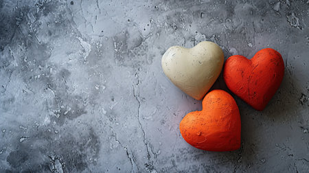 Hearts are Symbols of love for the designer of greeting Cards "Happy women", "Mothers", "Valentine's Day", "Birthday".の素材