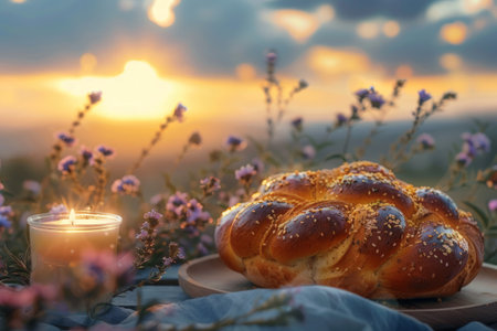 Shavuot, Pentecost is a holiday in Judaismの素材