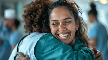 International Nurses Day. Thoughtful young nurse.の素材