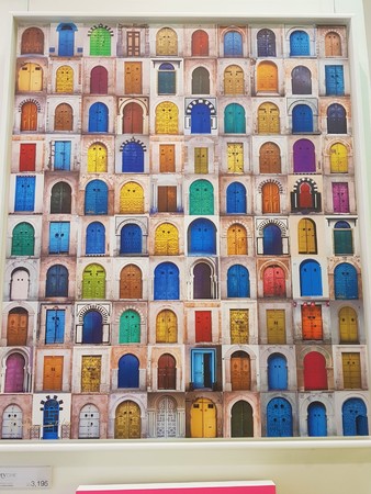 So many doors only you can choose your wayの写真素材