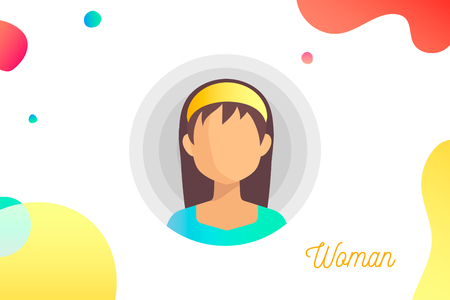 Isolated vector illustration of diverse senior characters.のイラスト素材