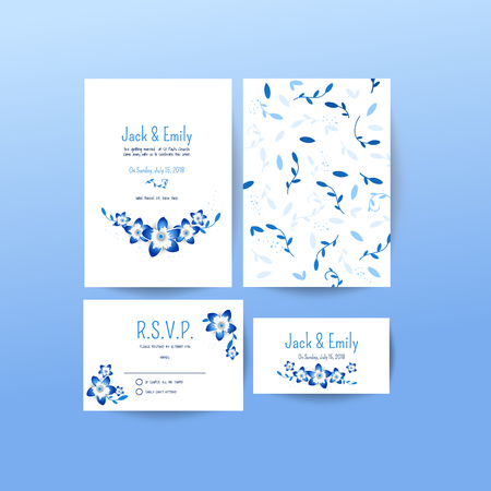 Paper art carve of floral poster, invite. Spring ornament concept. Vector tender paper cut postcard editable layout.のイラスト素材