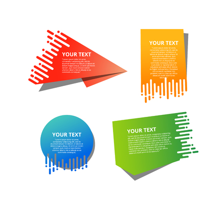 Origami speed box:big sale. special sale. super sale.  Vector abstract geometric origamiのイラスト素材