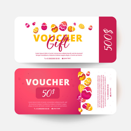 Easter Sale Banner Template Background. Can be used for voucher, wallpaper,flyers, invitation, posters, brochure, coupon discount, greeting card,のイラスト素材