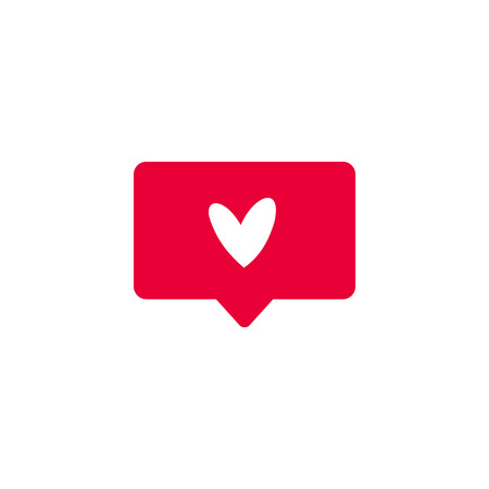 Follower  Icon like Social media 1 like, button, ui, app. Vector illustration.のイラスト素材