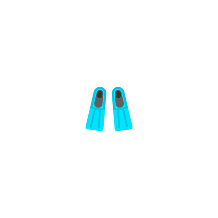 flippers for diving vector illustrationのイラスト素材