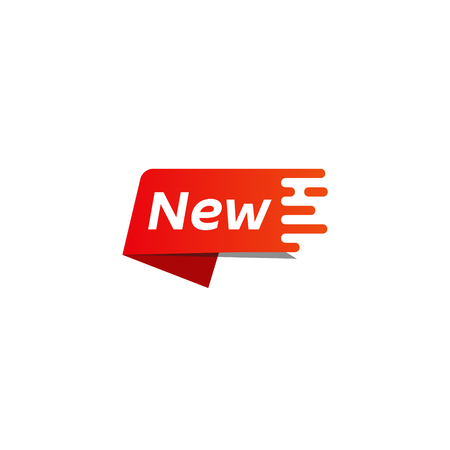 Bright New label. One day sale, Friday special offer. Vector illustration.のイラスト素材