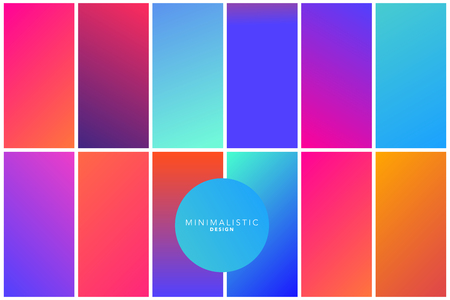 Abstract geometric background in gradient tonesの写真素材