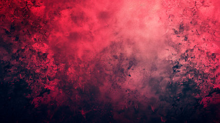 Dark red color gradient grainy background, texture decorative Venetian stucco for backgroundsの素材