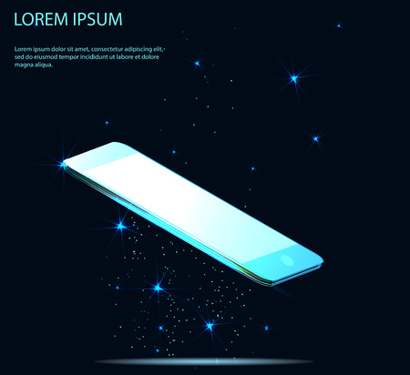 Smartphone mobile touch screen displayの写真素材