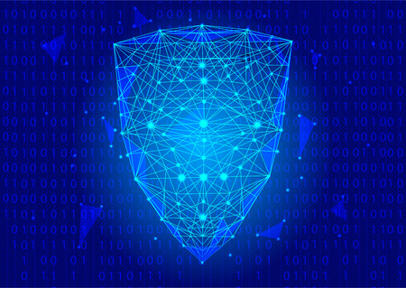 Cyber security conceptのイラスト素材