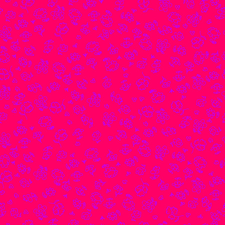 Summer background with pink anf violet flowersのイラスト素材