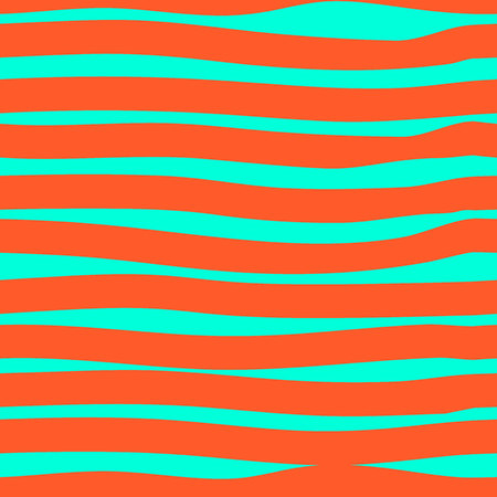 Retro Bright Colorful seamless stripes patternのイラスト素材