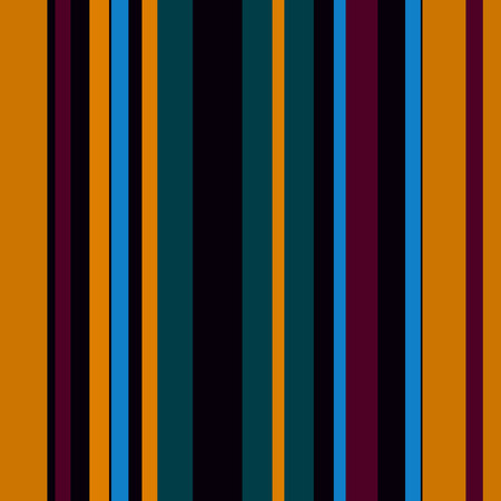 Retro Bright Colorful seamless stripes patternのイラスト素材