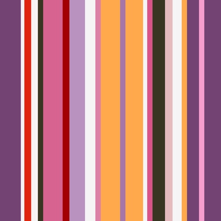 Retro Bright Colorful seamless stripes patternのイラスト素材
