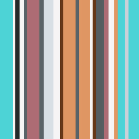 Retro Bright Colorful seamless stripes patternのイラスト素材