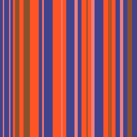 Retro Bright Colorful seamless stripes pattern. Abstract vector background. Stylish colorsのイラスト素材